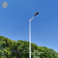 8M Galvanized Street Lighting Columns With 80W LED